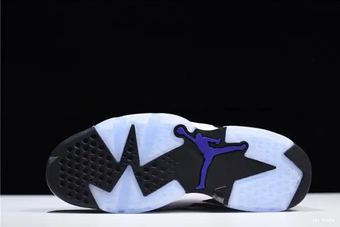 1st Kicks Shoes 6 Air Grey Jordan Flint CI3125-100 0503
